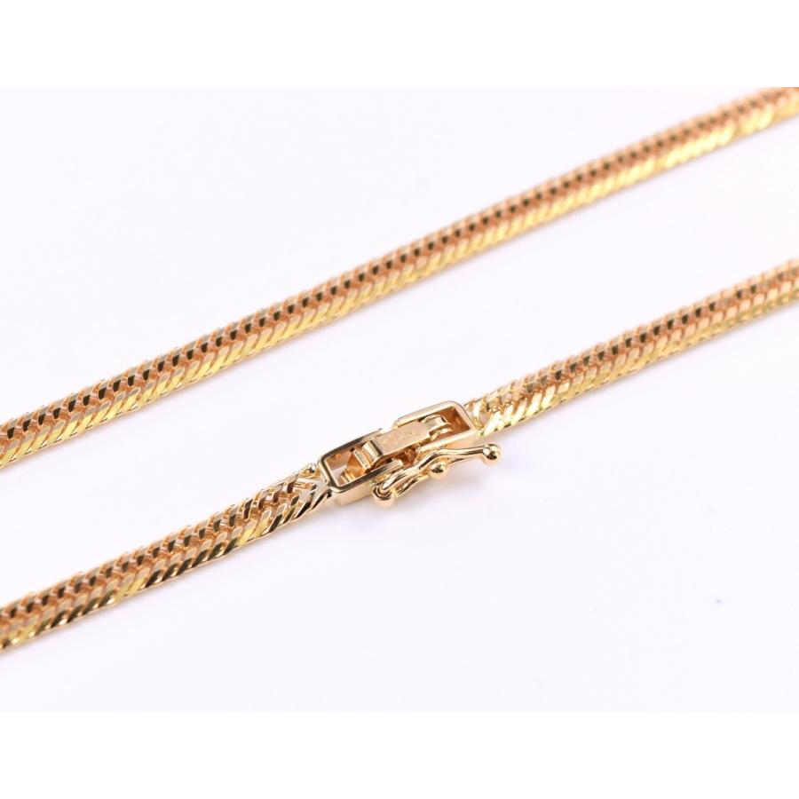 新品 18金 喜平 アンクレット K18 12面カットトリプル 6g 23cm メンズ