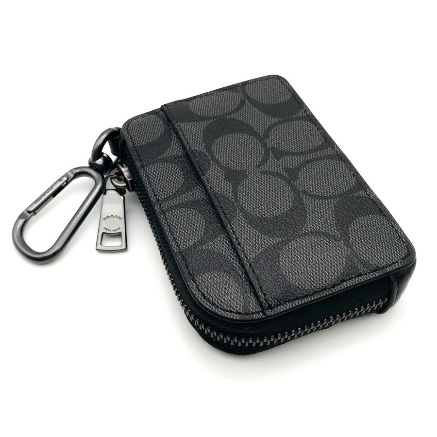 COACH（コーチ） ☆COACH☆ Lジップ キー ケース シグネチャー