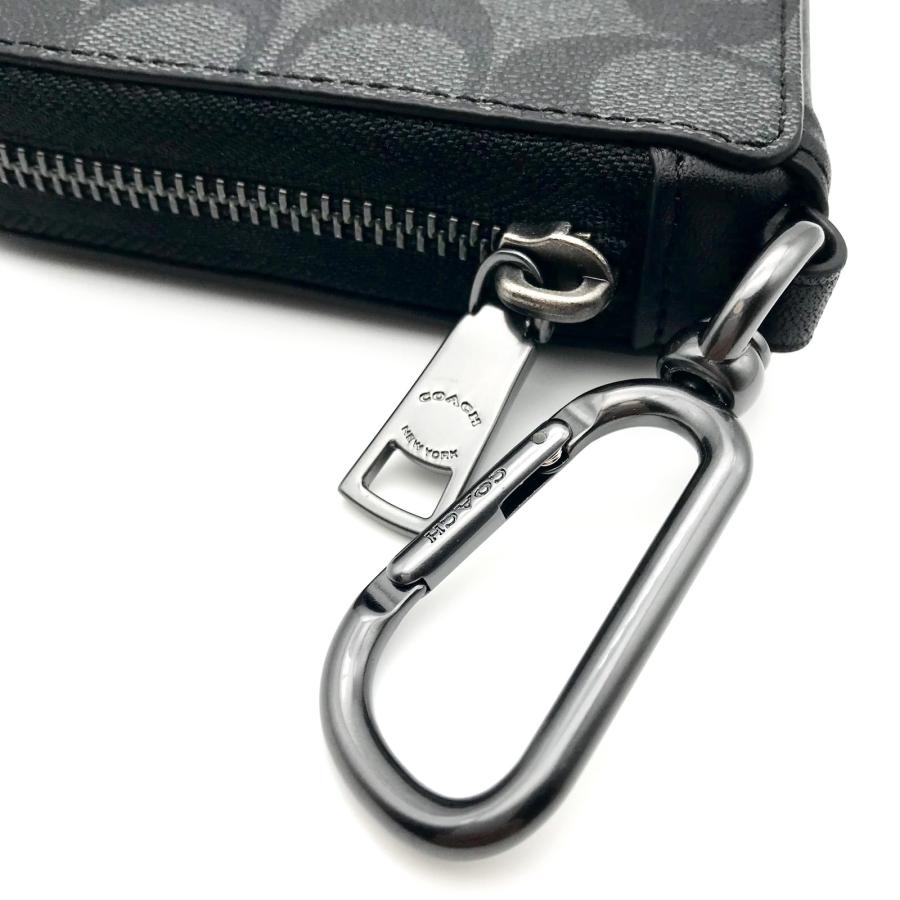 COACH（コーチ） ☆COACH☆ Lジップ キー ケース シグネチャー