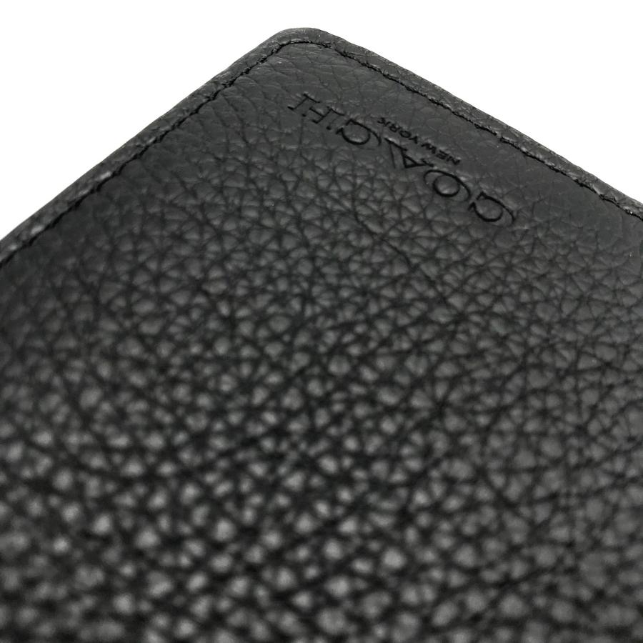 COACH（コーチ） 名刺入れ ☆COACH☆ リファインド ペブル レザー