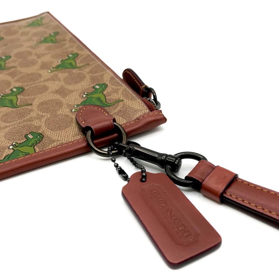 COACH（コーチ） ☆COACH☆ チャーターポーチ シグネチャーキャンバス