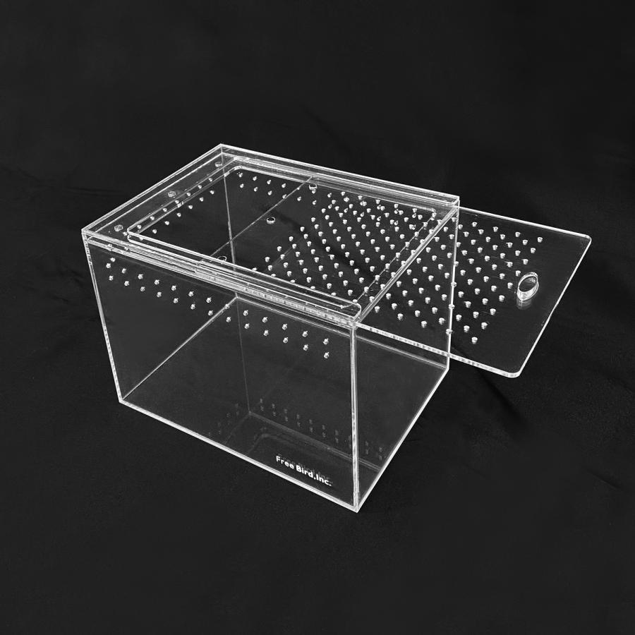 飼育ケース 鳥 爬虫類 昆虫 小動物 アクリルケースS : えとぴりか