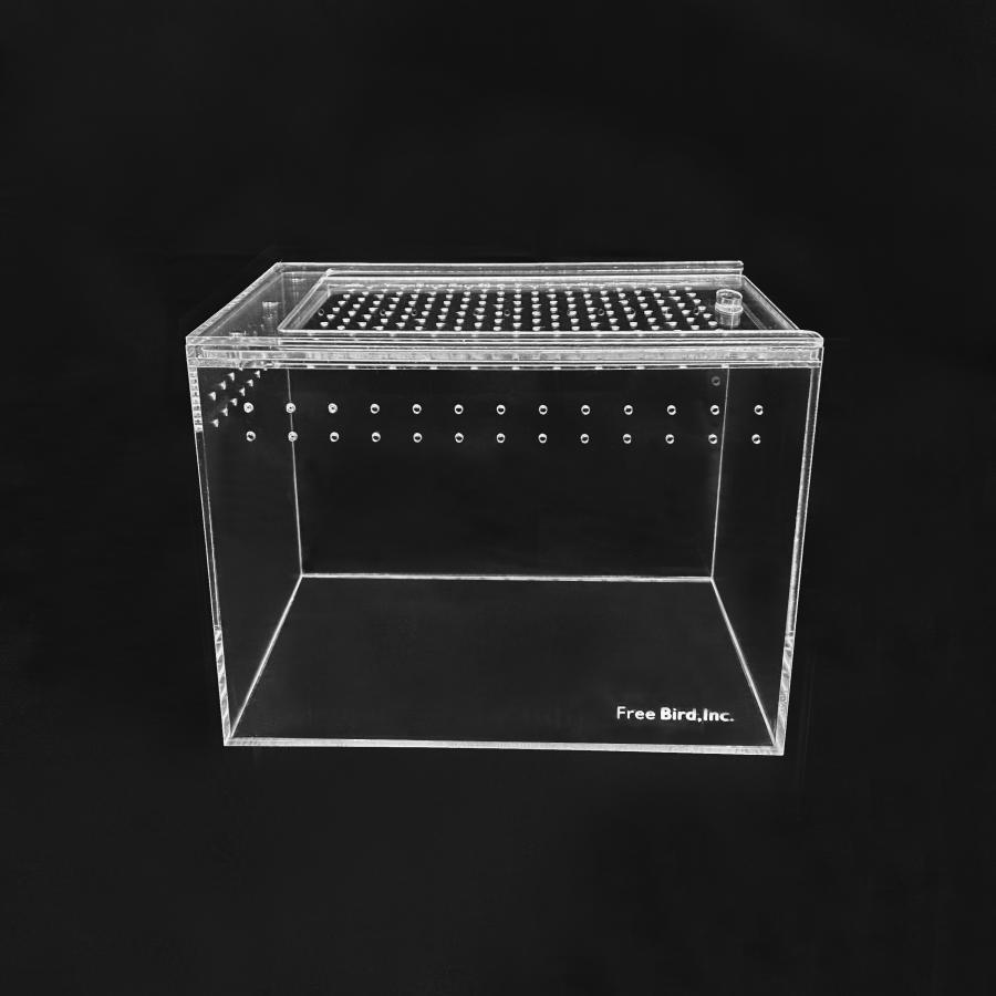 飼育ケース 鳥 爬虫類 昆虫 小動物 アクリルケースS : えとぴりか