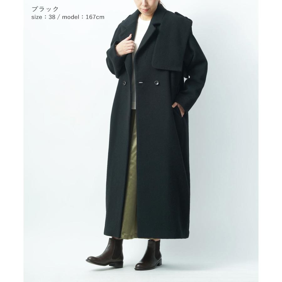 RIM.ARK リムアーク ロングコート Single face wool CT シングル