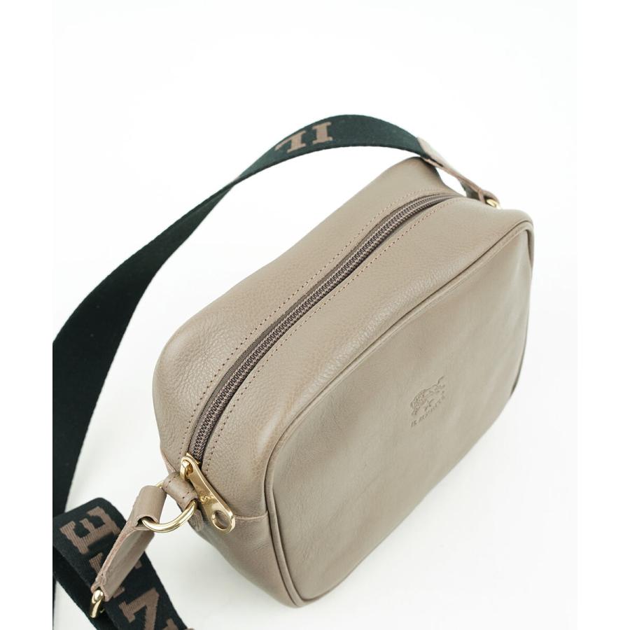 IL BISONTE（イルビゾンテ） レザー クロスボディバッグ レディース