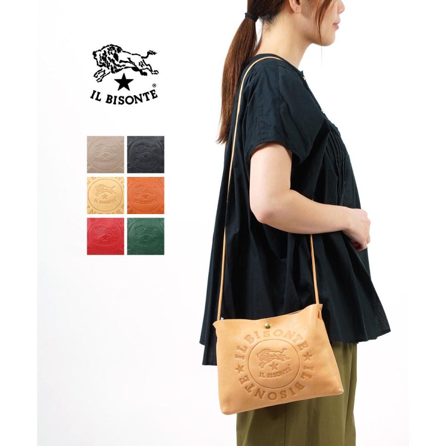 IL BISONTE（イルビゾンテ） ショルダーバッグ レザーポシェット