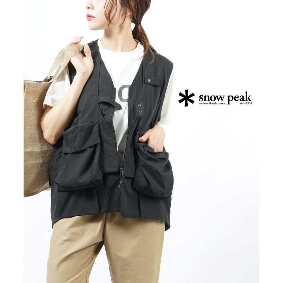スノーピーク キャンプベスト 焚火ベスト Stretch FR Vest Snow Peak