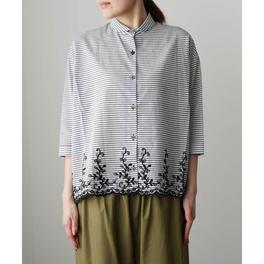 STAMP AND DIARY（スタンプアンドダイアリー） スモールカラーブラウス