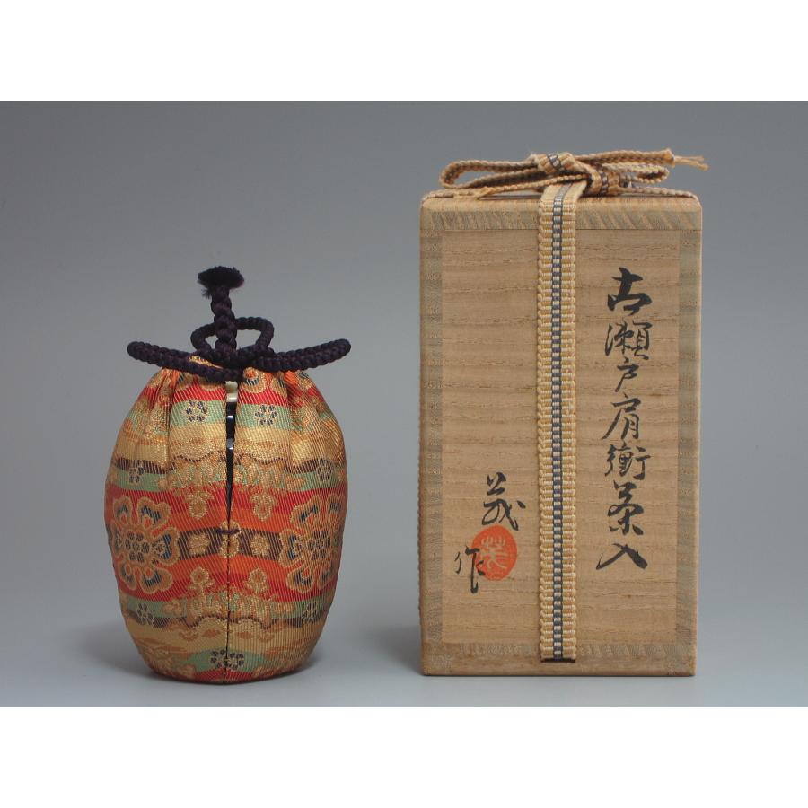 古瀬戸肩衝茶入 山口茂造 共箱 : 茶道具商 越中屋 - 通販 - Yahoo