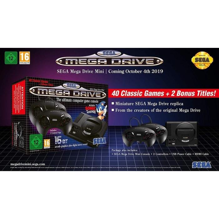 新品】SEGA Mega Drive Mini セガ メガドライブミニ 欧州版 : 海外