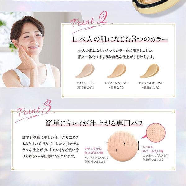 美・皇潤パーフェクト メッシュドボーテ ハイカバー クッション