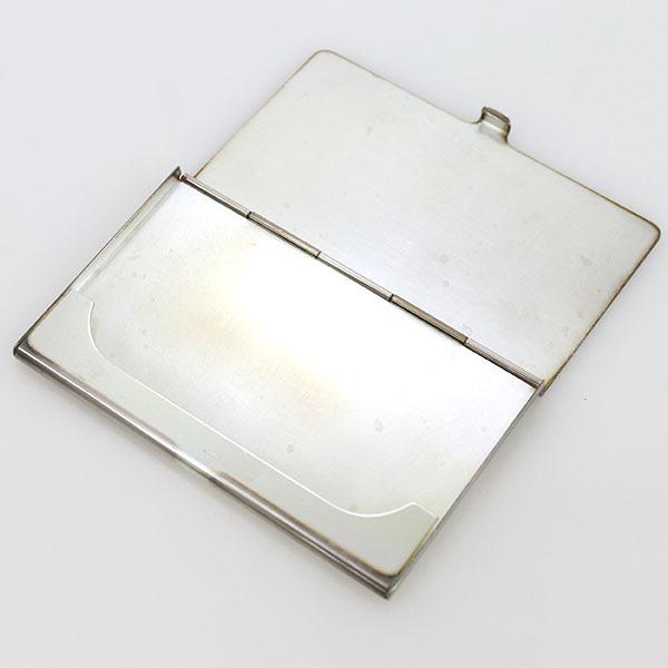 ティファニー Tiffany & Co. 名刺入れ カードケース シルバー メンズ