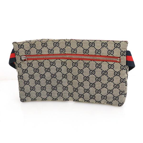 グッチ GUCCI シェリーライン GG柄 レッドネイビー GGキャンバス