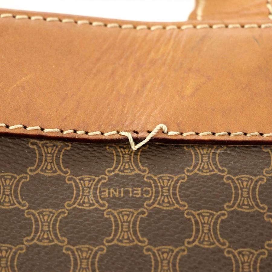 セリーヌ CELINE マカダム柄 モノグラム キャンバスレザー トート