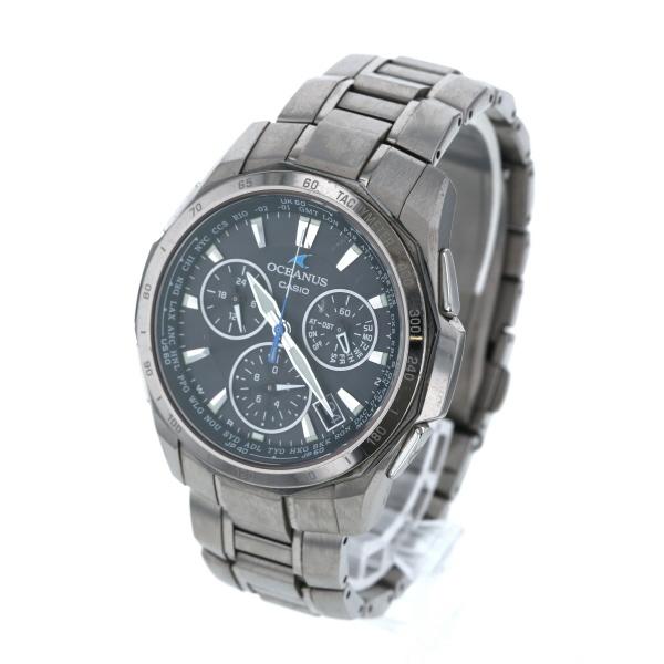 カシオ CASIO オシアナス デイト マンタ OCW-S1000 電波ソーラー