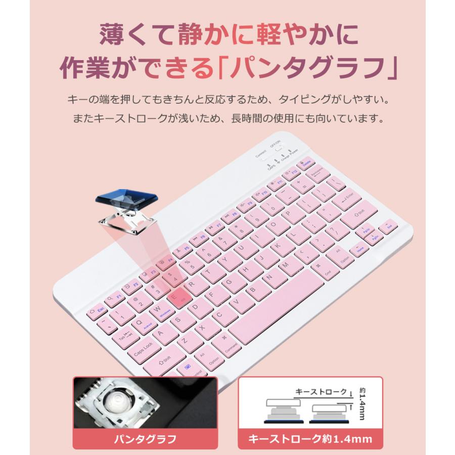 EWIN iPad 第10世代 10.9 キーボード ケー ス iPad 第9世代 10.2インチ