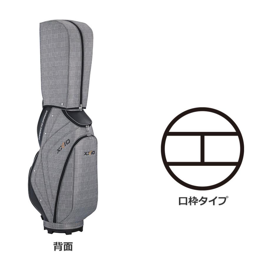 XXIO ダンロップ ゼクシオ キャディバッグ メンズ GGC-X164 9.5型 軽量