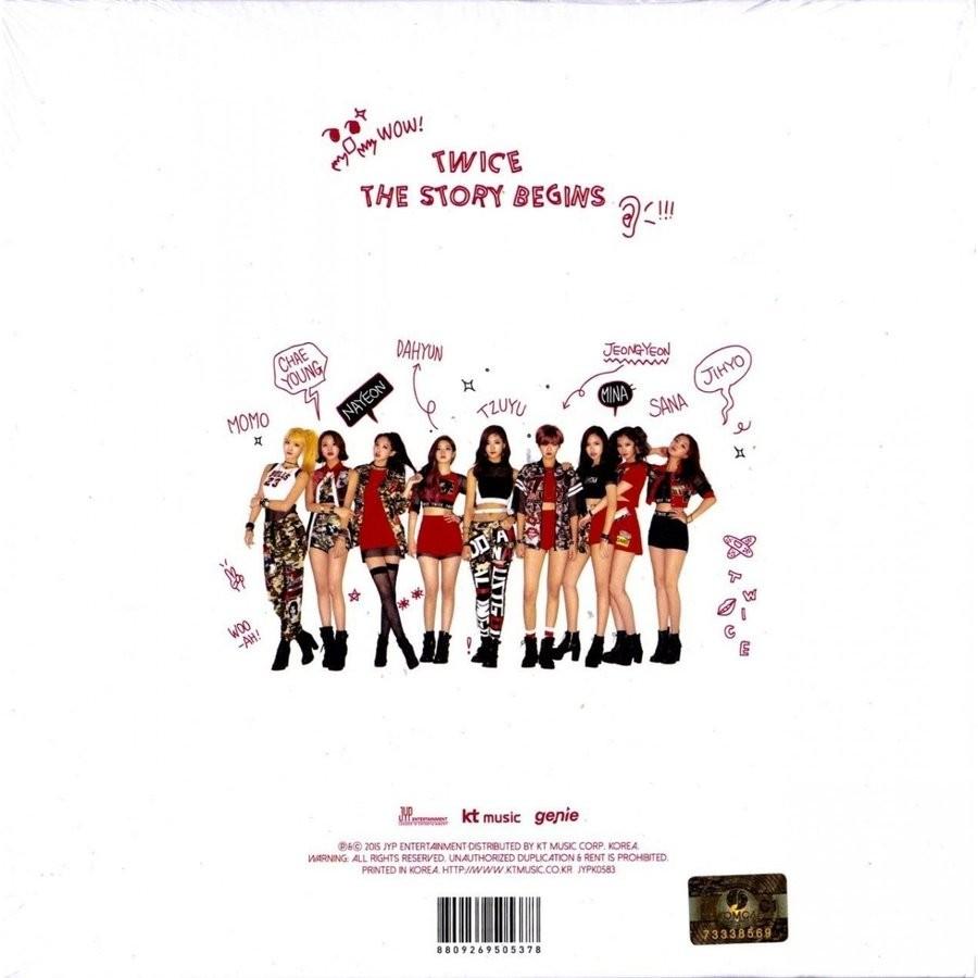 TWICE - The Story Begins : 1st Mini Album CD 韓国盤 公式 アルバム