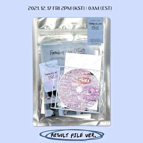 Twice - 3rd アルバム Formula of Love : O+T=<3 Result File Version