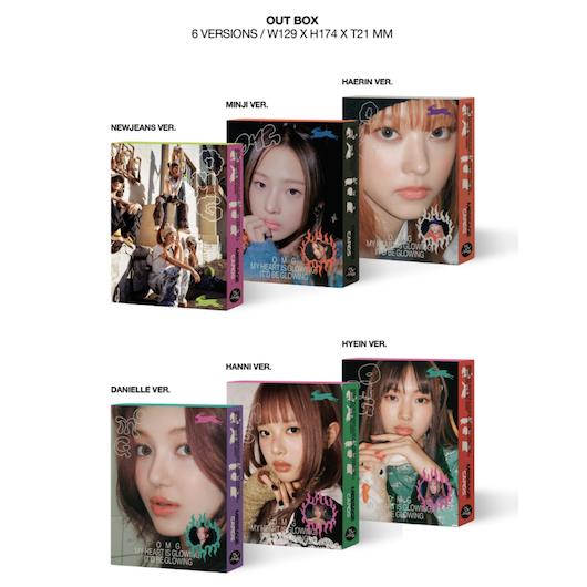 NewJeans OMG Message Card ver 1st Single CD 韓国盤 公式 アルバム