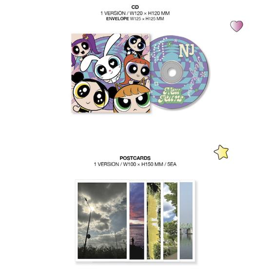 NewJeans 2nd EP Get Up 公式 アルバム The POWERPUFF GIRLS X NJ Box