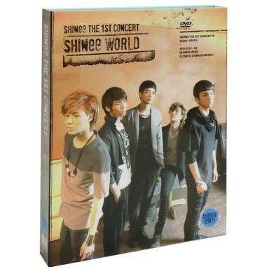SHINee - The 1st Concert World 2DVD + Photobook 韓国盤 公式 DVD