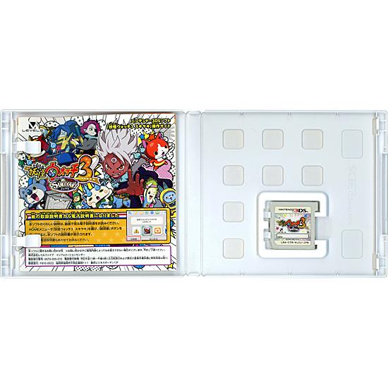 中古】妖怪ウォッチ3 スキヤキ 3DS 購入特典妖怪ドリームメダルなし