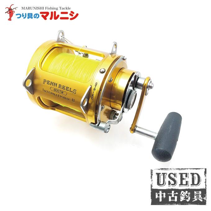 中古】【送料無料】PENN ペン インターナショナル2 80STW 両軸リール