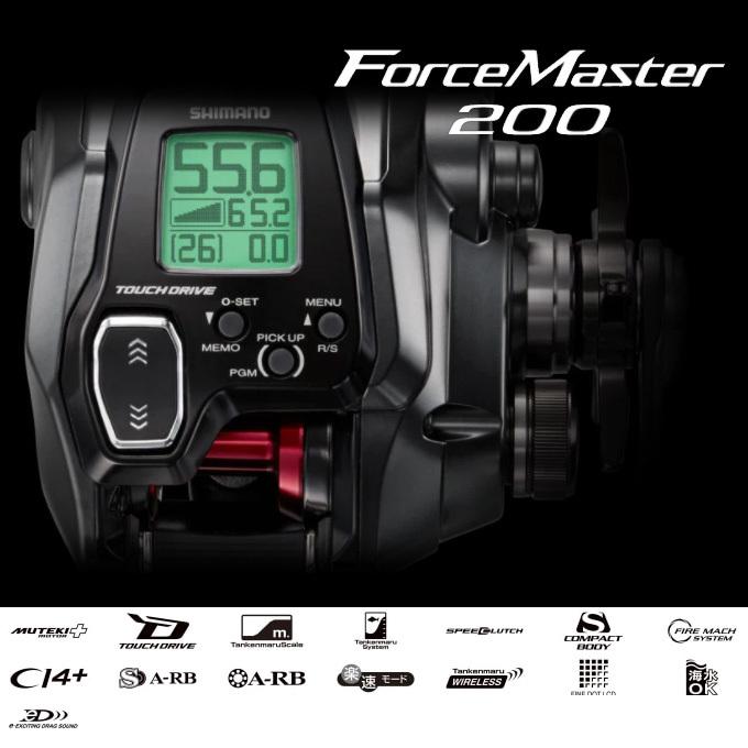 シマノ（SHIMANO） 22 フォースマスター 201 左ハンドル (2022年モデル