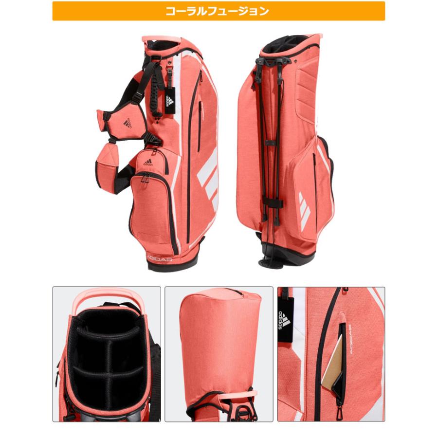 adidas（アディダス） ゴルフ DG711 軽量 スリーバー スタンドバッグ
