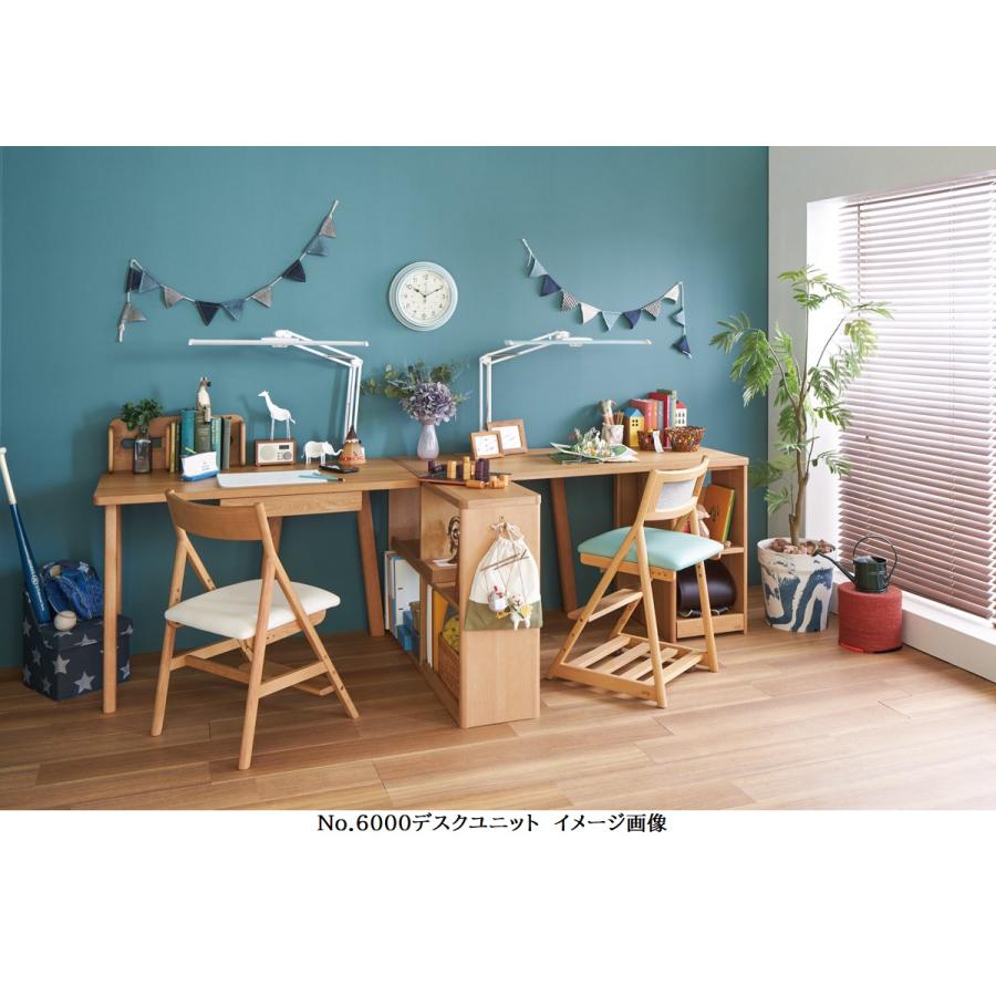 ayuayu デスク 机 №6000ユニット 書棚 ナラ材 幅1000 浜本工芸デスク机№