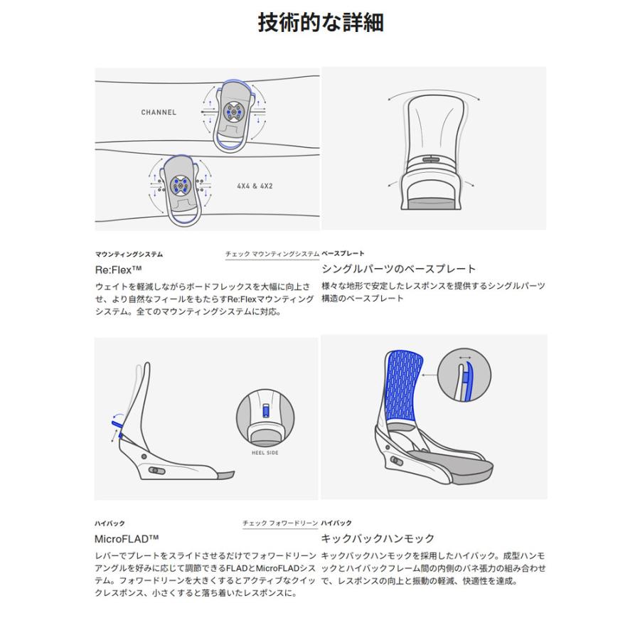BURTON（バートン） 25-26 ビンディング Genesis Re:Flex BURTON