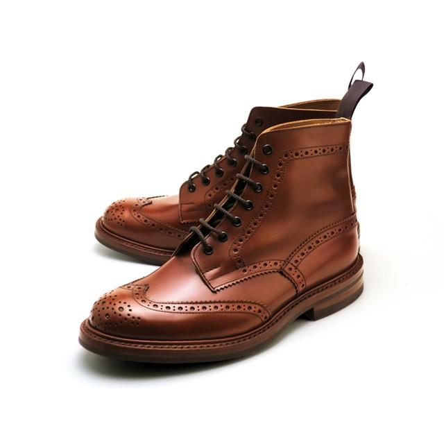 Tricker's（トリッカーズ） カントリーブーツ ストウ マロン