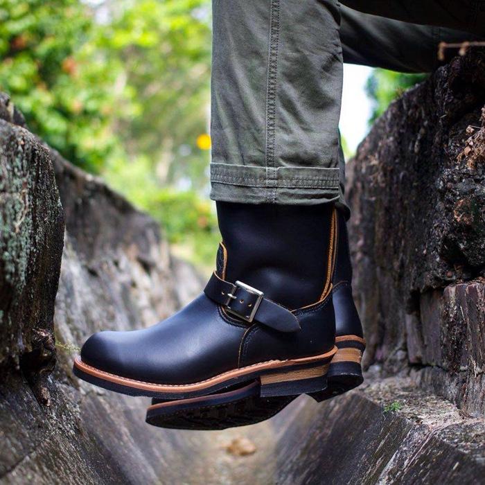 レッドウィング エンジニアブーツ RED WING 2966 Black Klondike 11