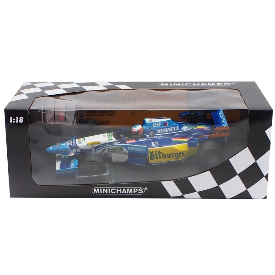 ミニチャンプス 1/18 ベネトン ルノー B195 ミハエル シューマッハ