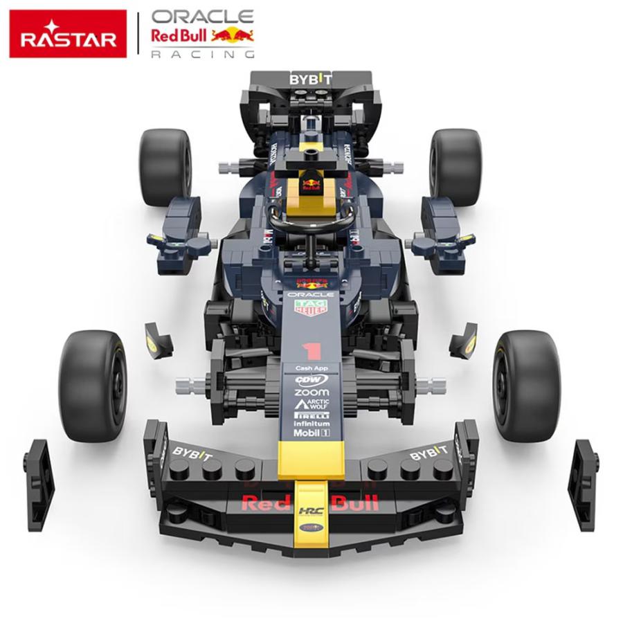 RASTAR 1/24 スケール ブロック 組み立て キット レッドブル