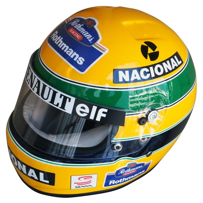 1/2ヘルメット F1 ウィリアムズ ルノー J.ビルヌーブ 直筆サイン入り J