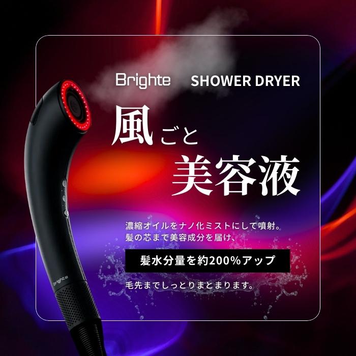 ブライトシャワードライヤー 乾くのに乾かない Brighte SHOWER DRYER