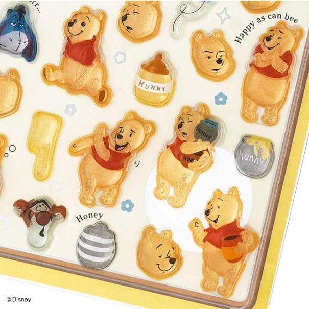 サンスター文具 ディズニーキャラクター シール 立体 ボンボンドロップ