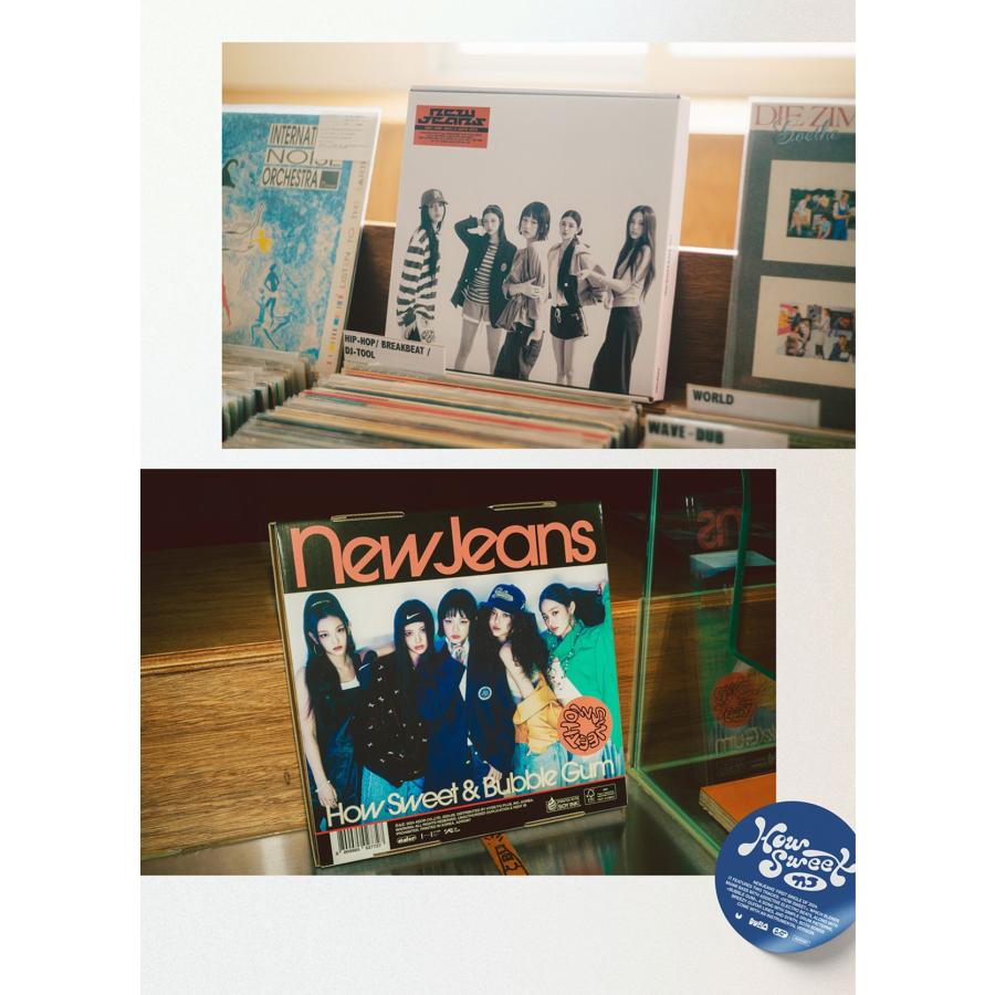 NewJeans How Sweet / DOUBLE SINGLE ALBUM 6種 (NEWJEANS, MINJI