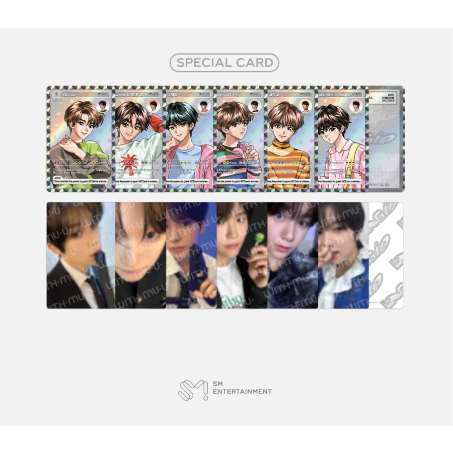 NCT WISH - シルバー RANDOM TRADING CARD (LOG out ver.) / 2025 ASIA