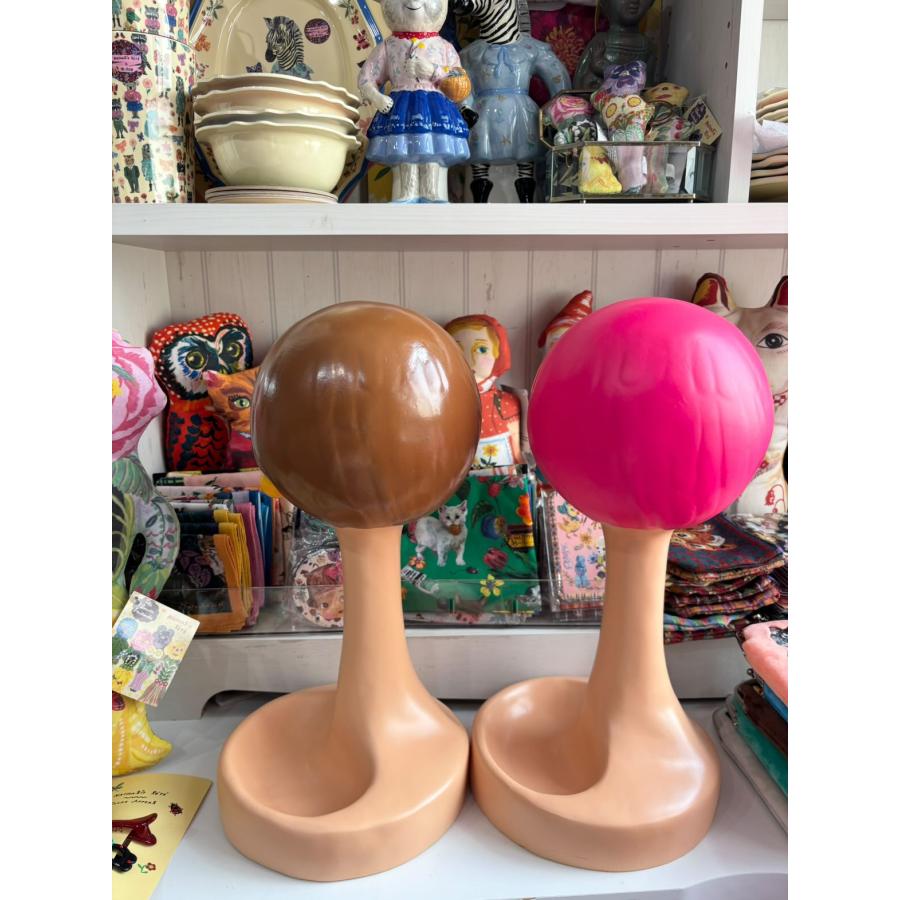 アメリカン レトロ レトロ ツイッギー風 ヘッドマネキン ディスプレイ