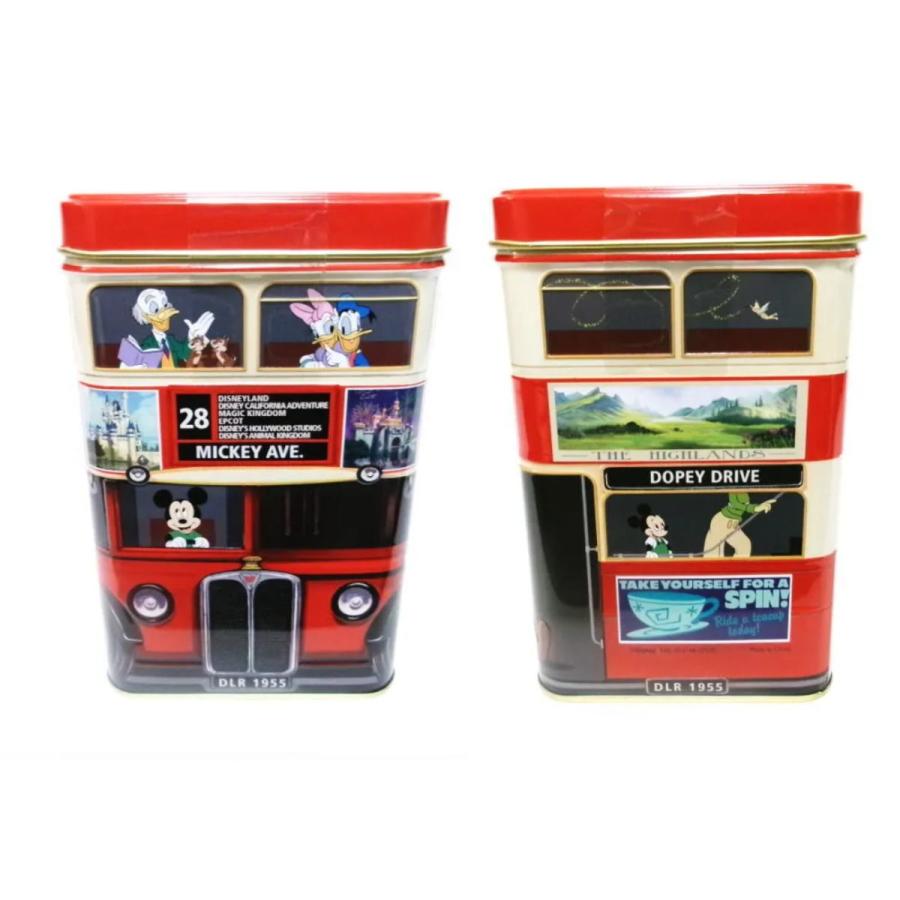 ディズニーバス ブリキ缶入り ウォーカーズ バタークッキー ショート