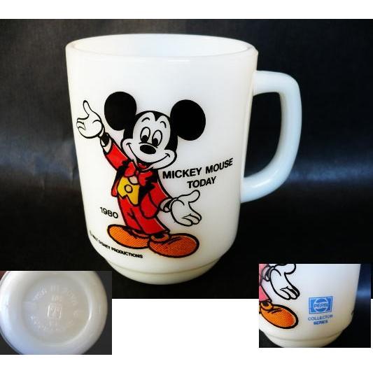 ミッキー Today 1980 マグカップ ファイヤーキング ディズニー : FAR