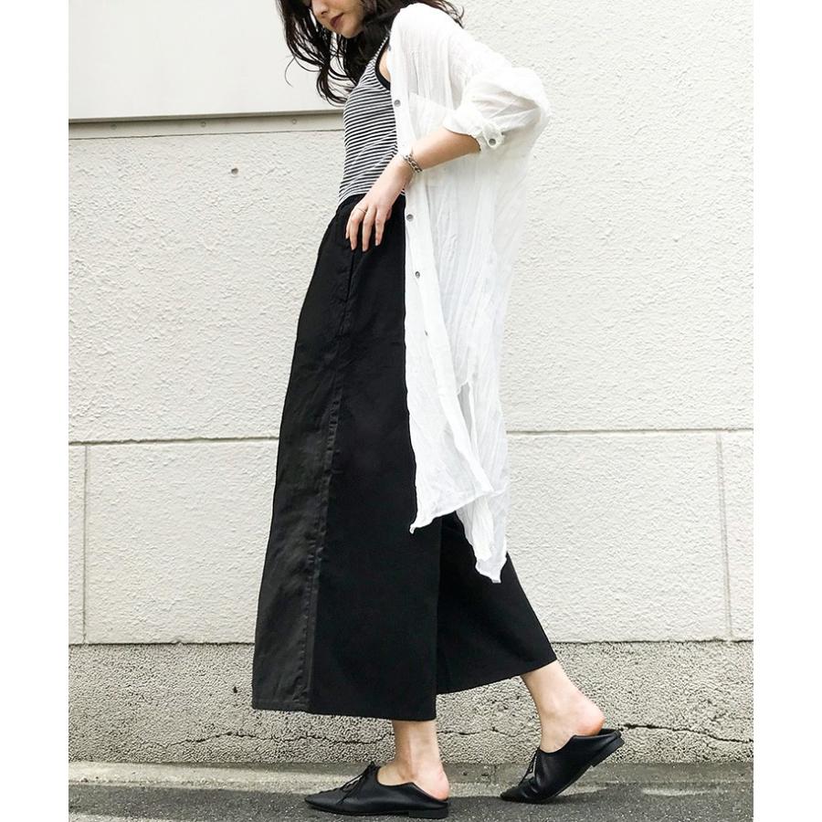 ワイドパンツ レディース ガウチョパンツ ワイドシルエット ロング