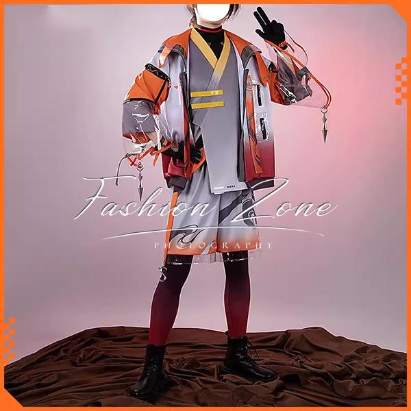 送料無料◇にじさんじ 風 3SKM 北見遊征 コスプレ衣装 ウィッグ 靴