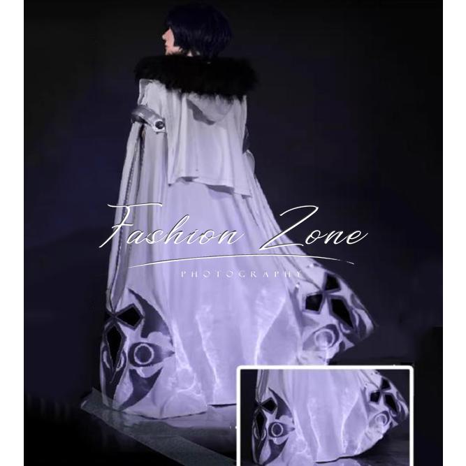 送料無料◇原神 げんしん 風 散兵 放浪者 ファデュイ 執行官マント