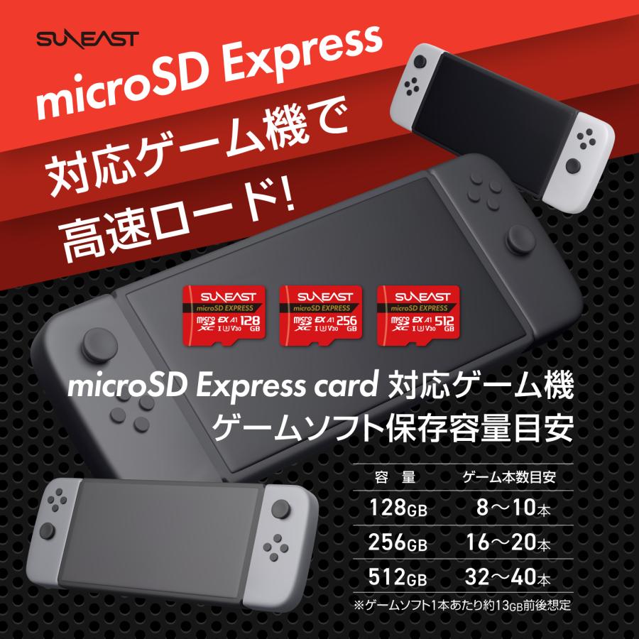 SUNEAST 【正規代理店】Switch2対応 SUNEAST microSD Expressカード