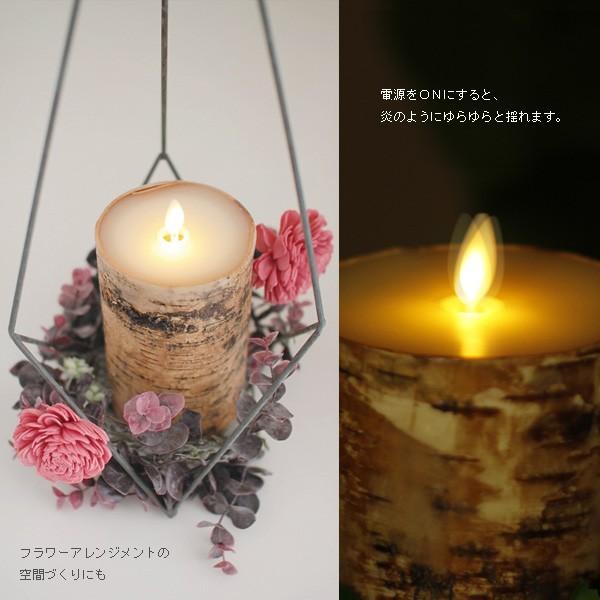 カメヤマキャンドル LUMINARA ルミナラ バーチピラー3.5×6（キャンドル