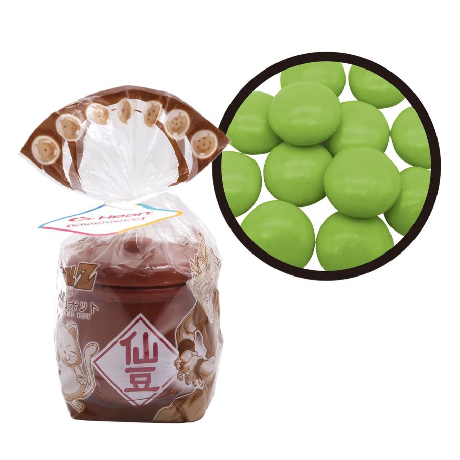 Heart（ハート） ドラゴンボールZ 仙豆チョコポット 駄菓子 お菓子